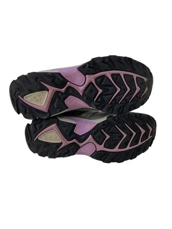 Fila Women’s Size 9.5 Gray Purple Day Hiker Running Athletic Shoes 5SH40283-258 - Picture 8 of 11